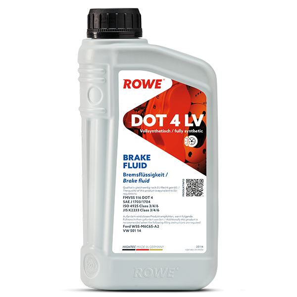 Ford New Genuine DOT 4 LV High Performance Brake Fluid (250ml